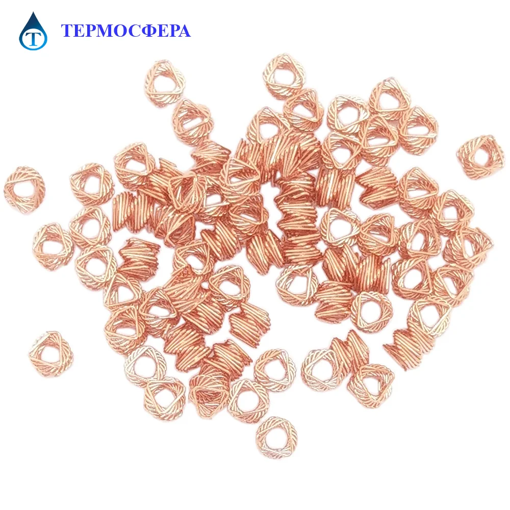 насадка спн медная. спирально-призматическая насадка селиваненко. насадка спн медная. спн медная 5 на 5. насадка спн медная.