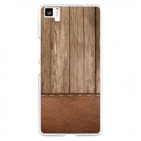 Gel Tpu case for Bq Aquaris M5 design Wood 09 drawings |