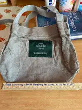 Bolsos de lona Vintage de pana para mujer, de estilo literario y artístico bolso de hombro, sencillo, con hebilla de Color sólido, bolso de tela