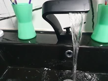 Mixer Faucet Sink-Tap Water-Tap Black Bakala Bathroom Single-Hole Deck-Mounted Cold-Mitigeur