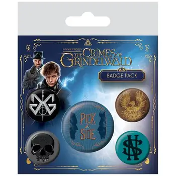 

Fantastic Beasts - The Crimes Of Grindelwald (pin badges Pack)PYRAMID3.63