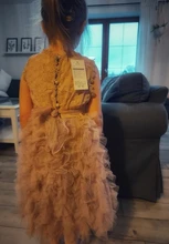 Vestidos infantiles para niñas, tutú esponjoso para pastel, vestido elegante de princesa para fiesta, vestido de boda, ropa de cumpleaños para Niña 3 y 8 años