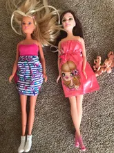 Cuna de combinación para madre e hijo de Barbies para mujeres embarazadas, silla colgante pequeña de 11,5 pulgadas, acceso de juguete de plástico, novedad de 2020