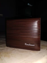 Cartera Vintage de cuero para hombre, cartera masculina de lujo, corta, ajustada, con Clip para dinero, tarjetero, Portomonee