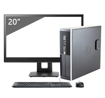 

CPU Hp Elite 8300 Sff-desktop computer + Monitor 20 "(intel Core I7-3ª generation, 8gb Ram, 240GB SSD disk, Wifi, Wi