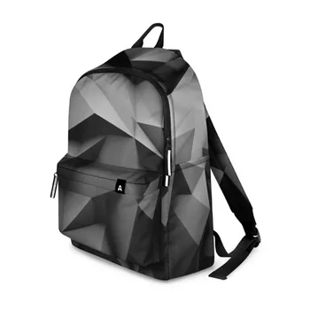 

Backpack 3D gray abstraction