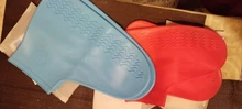 Cubierta para zapatos contra la lluvia, antideslizamiento de silicona, caucho resistente a la lluvia, reutilizable, de látex, resistente al agua, 1 par