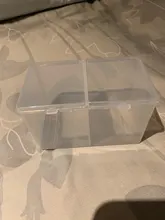 Microblade de doble-capa de malla transparente hoja de algodón caja de almacenamiento de algodón de maquillaje caja de almohadilla algodón de maquillaje recipiente para bastoncillos tatuaje Accesorios