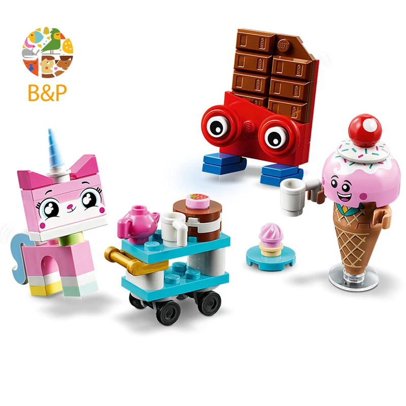 

NEW 70822 76Pcs Moive 2 series The Unikttys Sweetest Friends EVER Building Blocks Bricks Enlighten Toys for Children 11242 Gift