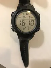 Reloj Digital deportivo para Hombre, cronógrafo electrónico multifuncional de Goma, con pantalla LED, estilo militar, informal
