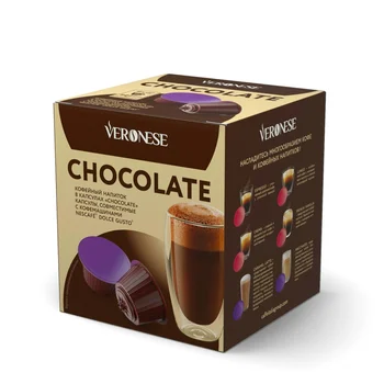 

Coffee drink Veronese "chiocstore", capsules for coffee machine Dolce Gusto, 10 capsules
