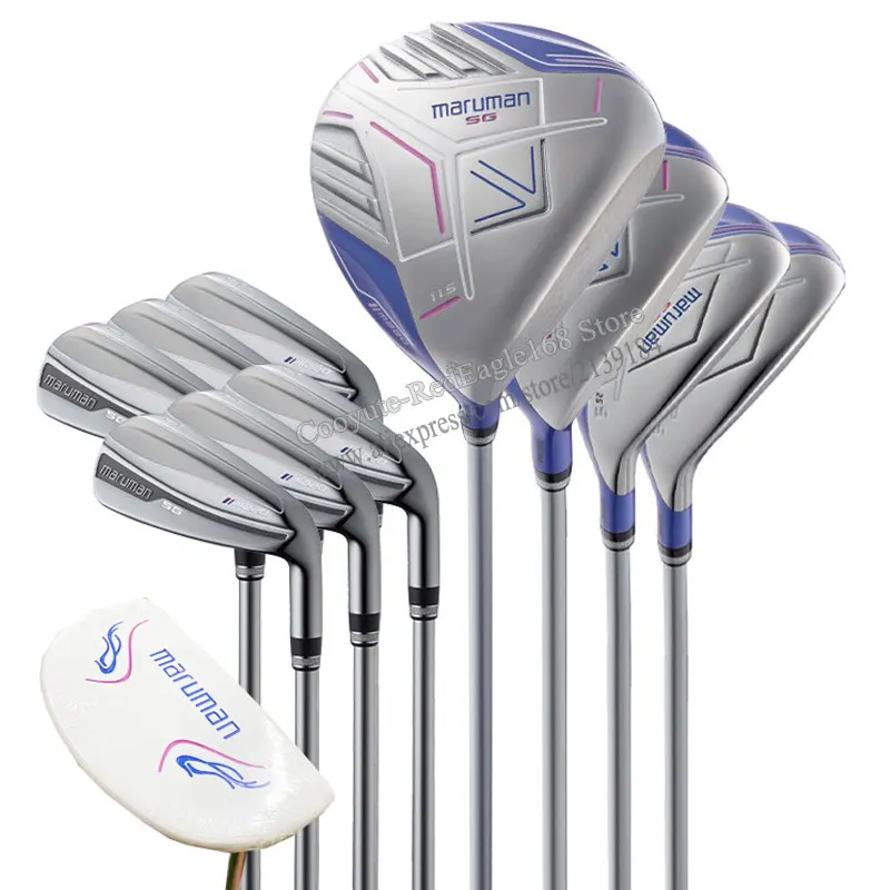 Women Golf Clubs MARUMAN SG Compelete Set of Clubs 11.5 Driver 3Wood