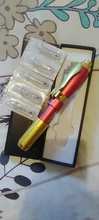 Pluma de ácido hialurónico de alta presión 2 en 1, metal de alta densidad para inyección de labios antiarrugas, pistola de hialurón, atomizador