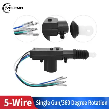 

Universal 5-Wire Car Door Lock Actuator Motor Car Central Locking System Automatic Power Door Lock Actuator Cars Alarm System