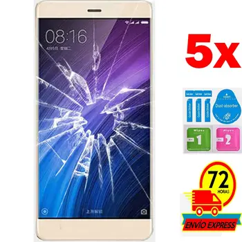 

5x Protectors Screen Tempered Glass for for Xiaomi Redmi 3 (Not Full SEE INFO) KIT