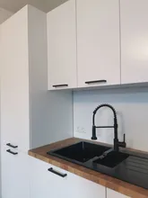 Manijas de armario cuadradas de acero inoxidable, tiradores de cajón de armario, puerta de baño, tirador para muebles de cocina, color negro, 3-15 pulgadas