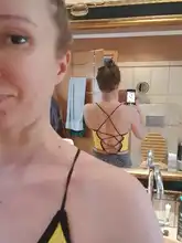 Sexy Underwear Tops Tank-Top Lingerie Padded-Crop Backless Bandage HELIAR Cotton Women