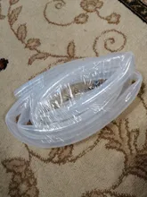 Manguera de Gel de silicona transparente de grado alimenticio, tubo de manguera de silicona Flexible resistente al calor para acuario, 100cm, 8-20mm