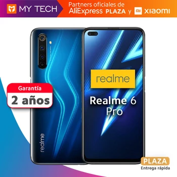 

REALME 6 PRO, smartphone, 8GB/128GB, AI quadruple 64MP camera. Sanpdragon 720G, 90Hz 6.6 screen, FHD +, 30W Quick Charge