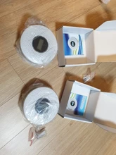 ANPWOO 2 en 1 pantalla LCD de monóxido de carbono y de humo Detector de Combo de la batería operado de alarma de CO con LED luz intermitente de sonido de advertencia