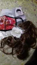 Extensiones de Cabello para mujer, coletas con ondas, 14 pulgadas, pelo sintético Rubio, extensión Natural