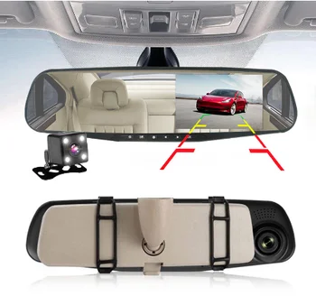 

3еркало-видеорегистратор (2 CAMERA), DVR, rear view camera, camera for auto, mirror for auto, mirror регистрат
