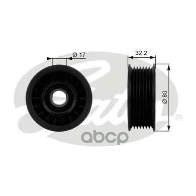 Ролик Приводного Ремня Honda Cr-V Iii 2.0 16v 05- Gates арт. T38016