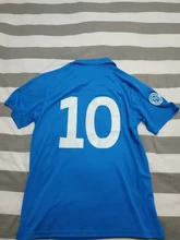 Maglie Calcio-camiseta de fútbol de Italia nanoli 1987/1988, MARADONA Retro Vintage, 1987 1988