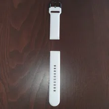 20mm, 22mm, banda de silicona para Samsung Galaxy ver 3 42mm 46mm activo 2 de S2 S3 suave correa de pulsera para Huami Amazfit Bip/GTS 2
