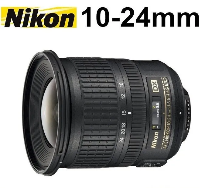 Nuovo Obiettivo Nikon Af-S Dx 10-24Mm F3.5-4.5G Ed Nikkor Per D7200 D7500 D7100 D810 D750 D610 D5500 D5300 D3400
