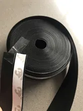 Sello de goma de silicona autoadhesivo para puerta y ventana, barra de sellado para puerta, burlete, 3 colores, 1M/5M de longitud