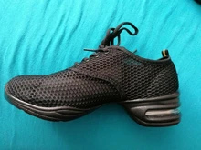 Oyeelin-Zapatillas deportivas para mujer, zapatos de malla transpirables con cordones, para baile, con amortiguación, para Fitness