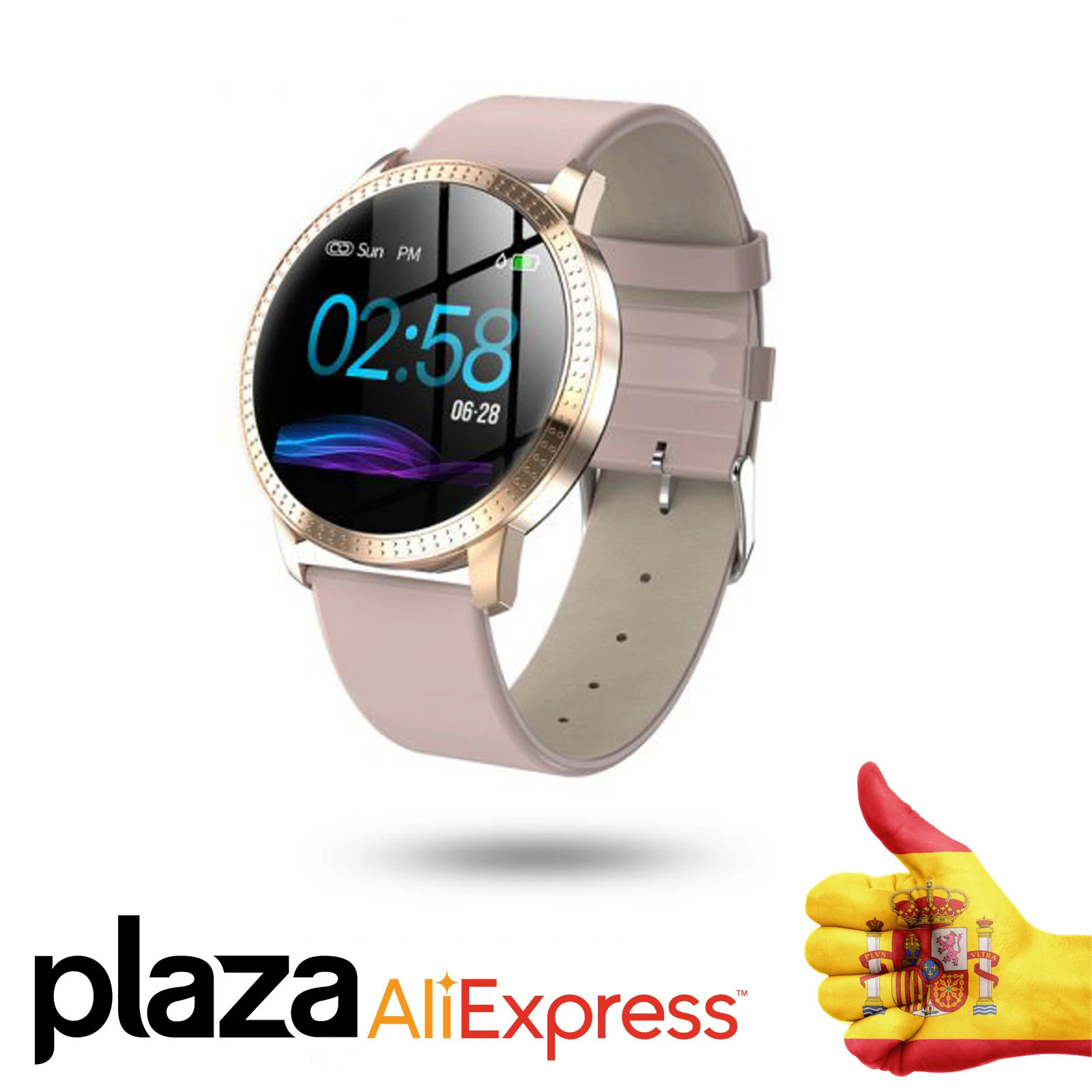 Watch Bluetooth Bracelet intelligent Unotec Style Band S12 fashion's Pink Bluetooth Smartwatch elegance - AliExpress Watches