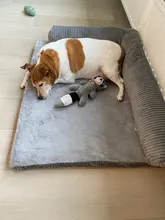 Cushion Detachable-Mat Pillow-Machine Bed Cat-House L-Shaped Puppy-Medium Large Dog Soft