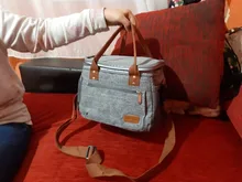 TOMULE Portátil Bolsa de almuerzo con aislamiento térmico bolsa de Picnic almacenamiento de alimentos bolsas de almacenamiento 9L hombro bolsa de caja de almuerzo de Picnic bolso