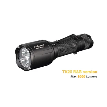 

Fenix TK25 R&B Cree XP-G2 S3 and Cree XP-E2 LED Rechargeable Flashlight Torch