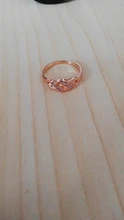 ZHOUYANG-Anillo de estilo sencillo con forma de onda para mujer, Cristales austriacos de Color oro rosa y plata, joyería de moda ZYR334 ZYR226