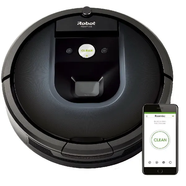 Робот-пылесос iRobot Roomba 981 черно-синий