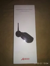 ANRAN 1080P Cámara cámara IP Wifi HD al aire libre de infrarrojos de visión nocturna cámara de seguridad de dos vías de Audio inalámbrico cámara de videovigilancia