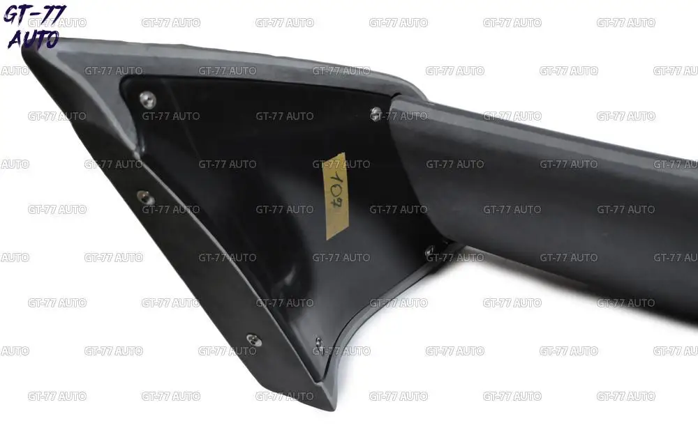 Spoiler on trunk lid case for Mitsubishi Lancer 9 2003-2009 saber exterior material ABS plastic styling tuning pad