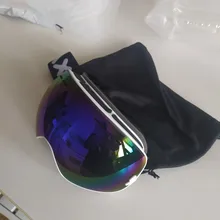 ELAX-Gafas de esquí antiniebla de doble capa, gafas de esquí para nieve y Snowboard, gafas de motonieve para deportes al aire libre