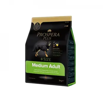 

Pienso Premium Prospera PLUS Medium Adult para Perros Adultos de Raza Mediana 3 Kg