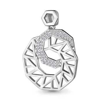 

Suspension AQUAMARINE with cubic, silver 925