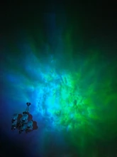 Led-Projector-Lamp Nebula Rotating-Night-Light Bedroom Starry Sky Aurora-Star Galaxy