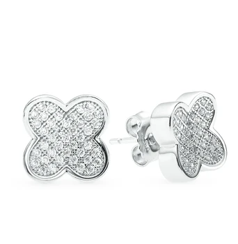 

Silver earrings with cubic zirconia sunlight sample 925