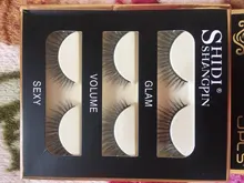 SHIDISHANGPIN-pestañas postizas suaves 3D, 27 estilos, finas tupidas, gruesas, pestañas postizas, pestaña hecha a mano, maquillaje de ojos, 3 pares