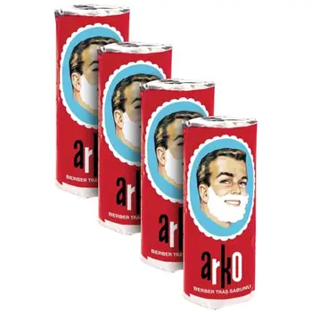 

ARKO Shaving Soap 75g TRACKING- Stick Barbers Choice for Traditional Shave BEST (2 Piece)