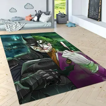 

Herms Batman & Joker Patterned Carpet ,Non Slip Floor Carpet,Teen's Carpet,Turkish Rug