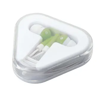 

Lot 25 PCs Earphones PVC case triangulate PS. Cord: 120 cm.