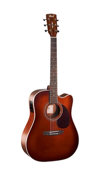 

Mr500e-br Mr series electro-acoustic guitar, cutout, Brown, Cort